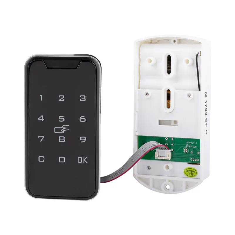 Serratura elettronica con tastierino e scheda RFID Systemo II / nera