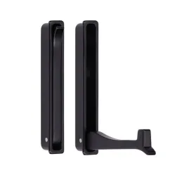 Appendiabiti ribaltabile da incasso VERNON Mini / Nero opaco