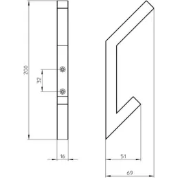 Appendiabiti HAVANA Maxi / Acciaio inox