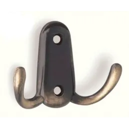 Appendiabiti rustico SEVILA Mini / Ottone anticato