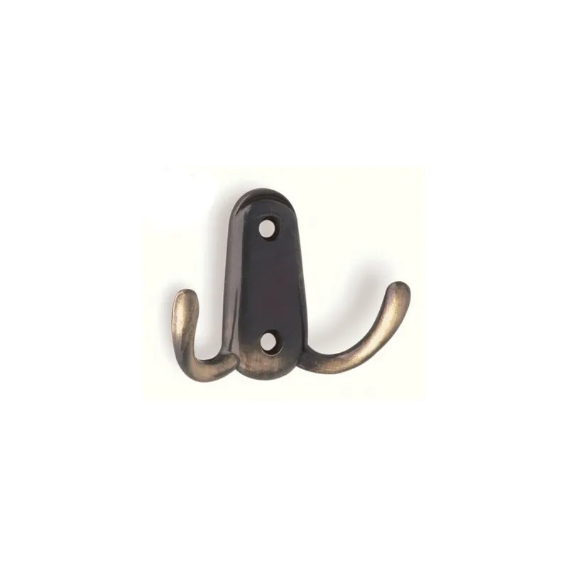 Appendiabiti rustico SEVILA Mini / Ottone anticato