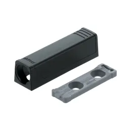 Adattatore per pistone TIP-ON corto / Nero