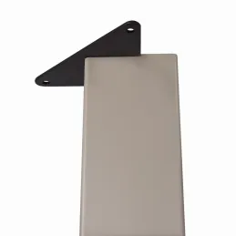 Gamba da tavolo in acciaio 80 x 80 / Cromo lucido