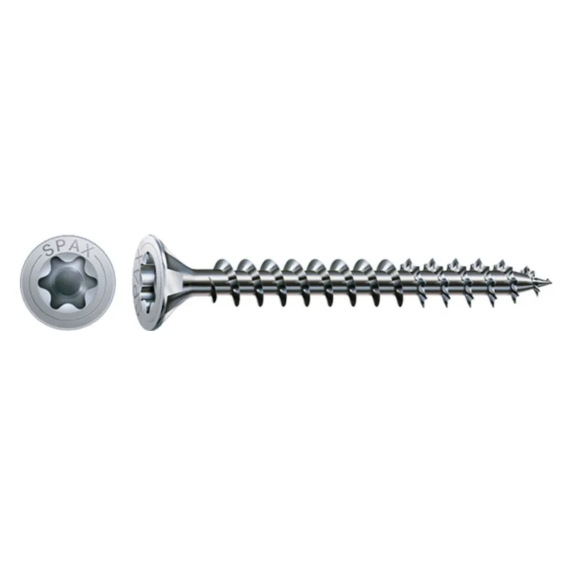 Vite autofilettante per legno TORX nichel / 100 pz.