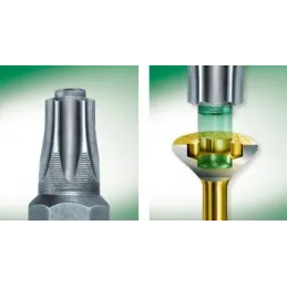 Vite autofilettante per legno TORX nichel / 100 pz.