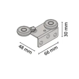 Rotella superiore in metallo SOLID PLUS