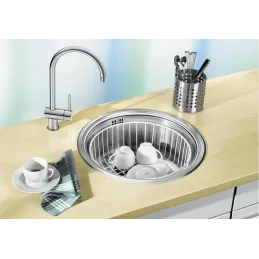 Lavello in acciaio inox Blanco Rondosol