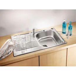 Lavello in acciaio inox Blanco TIPO 45 S Compact