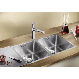 Lavello in acciaio inox Blanco ANDANO 340/340-IF