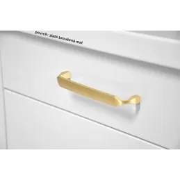 Maniglia MESSE / Oro spazzolato opaco