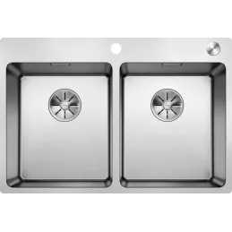 Lavello in acciaio inox Blanco ANDANO 500-IF/A / PushControl