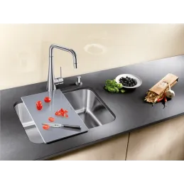 Lavello in acciaio inox Blanco SUPRA 400-U