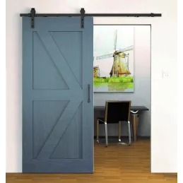 Set per porta scorrevole Rustica Simple / con ammortizzatore