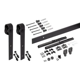 Set per porta scorrevole Rustica Simple / con ammortizzatore