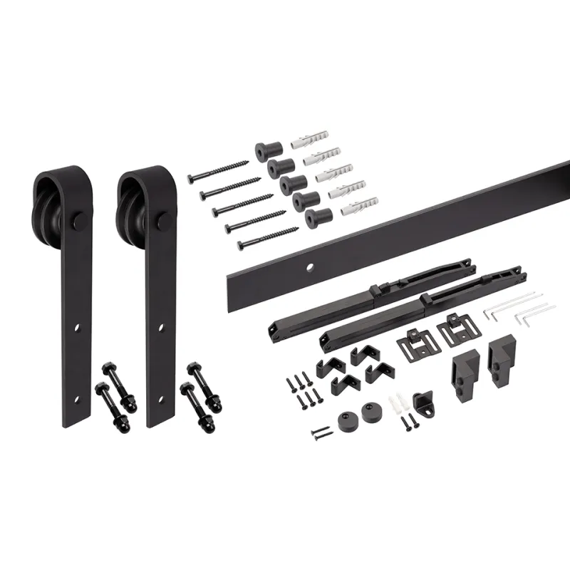 Set per porta scorrevole Rustica Simple / con ammortizzatore