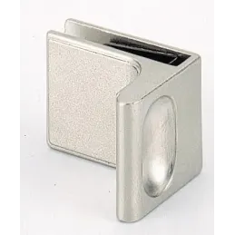 Maniglia per porta in vetro / Nichel opaco