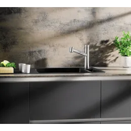 Miscelatore Blanco AMBIS / acciaio inox lucido