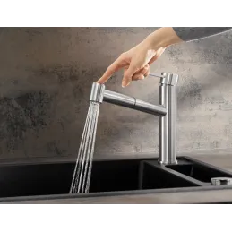 Miscelatore Blanco AMBIS / acciaio inox lucido