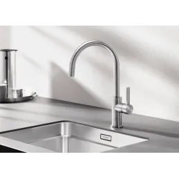 Miscelatore Blanco CANDOR / acciaio inox lucido