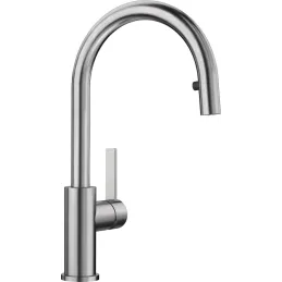 Rubinetto BLANCO CANDOR S / acciaio inox lucido / doccetta