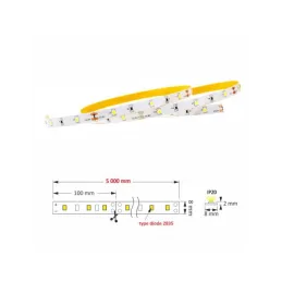 Striscia LED PREMIUM SMD2835/120 LED - 20 W