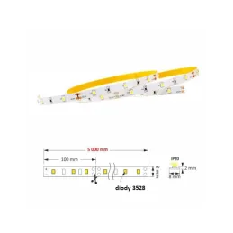 Striscia LED STANDARD SMD3528/120led - 9W