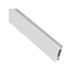 Asta appendiabiti SLIM per striscia LED con tappo / Alluminio