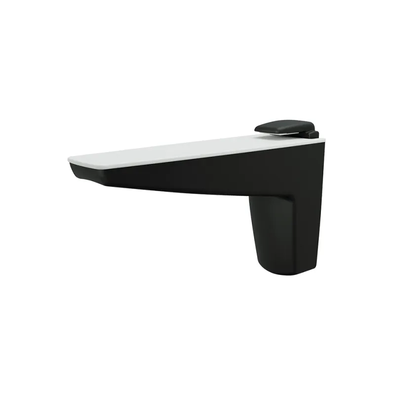 Supporto per mensola VERDES GLASS / Nero opaco – coppia
