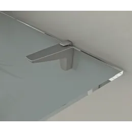 Supporto per ripiano VERDES GLASS / Grigio – coppia
