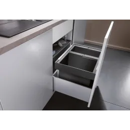 Pattumiera estraibile Blanco FLEXON II 60/2