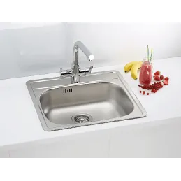Lavello in acciaio inox Alveus MORE 10