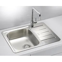 Lavello in acciaio inox Alveus LINE 60