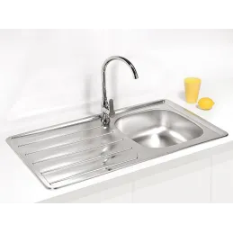 Lavello in acciaio inox Alveus ZOOM 30
