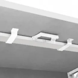 Set di supporti per mensola pieghevole SUPERIOR / Bianco
