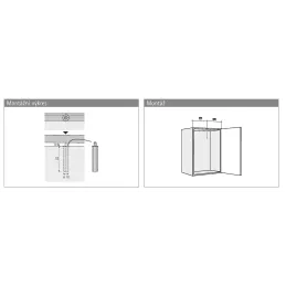 Ammortizzatore universale per ante / Grigio