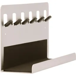 Portachiavi da parete IDEAL / Spazzolato opaco