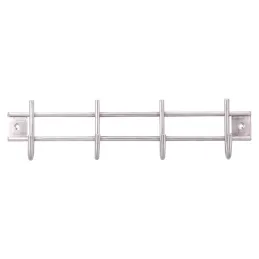 Set di appendiabiti da parete ONTARIO 4 / Acciaio inox