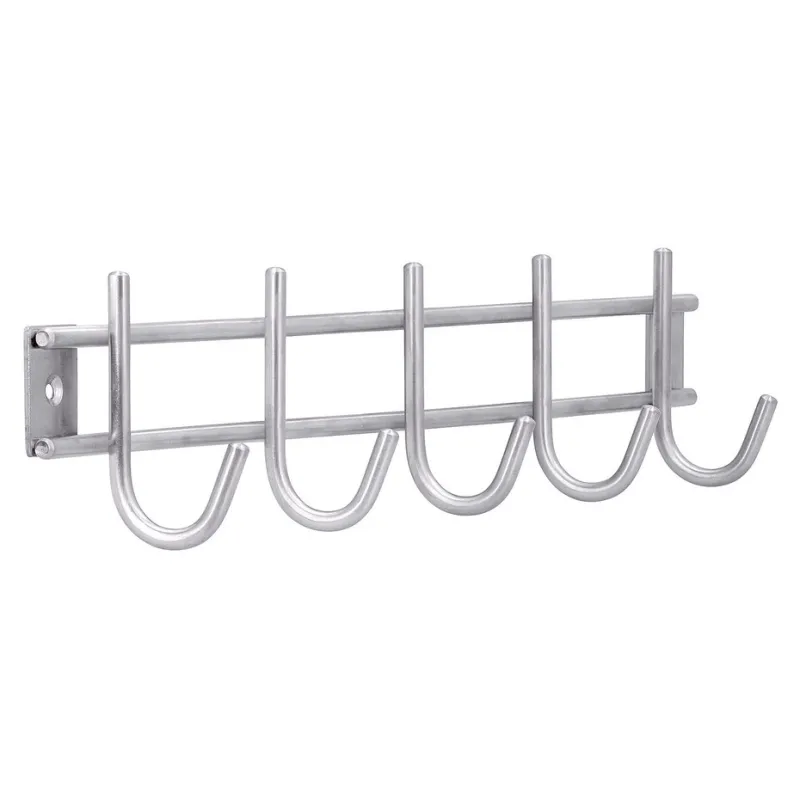 Set di appendiabiti da parete ONTARIO 4 / Acciaio inox