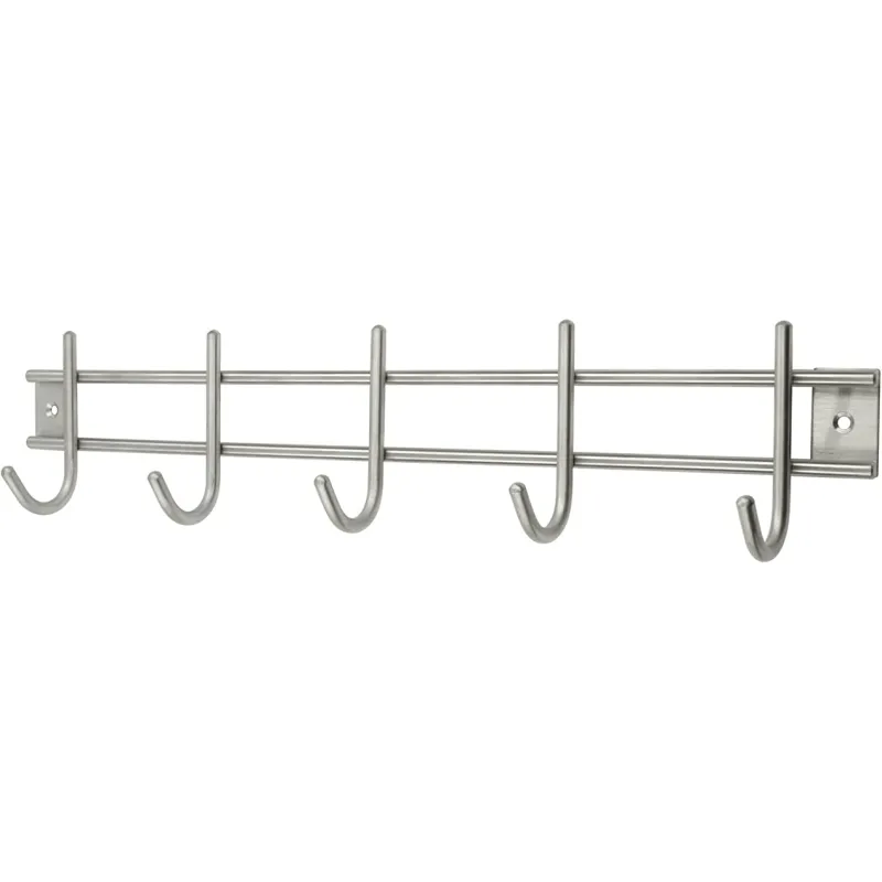 Set di appendiabiti da parete ONTARIO 5 / Acciaio inox