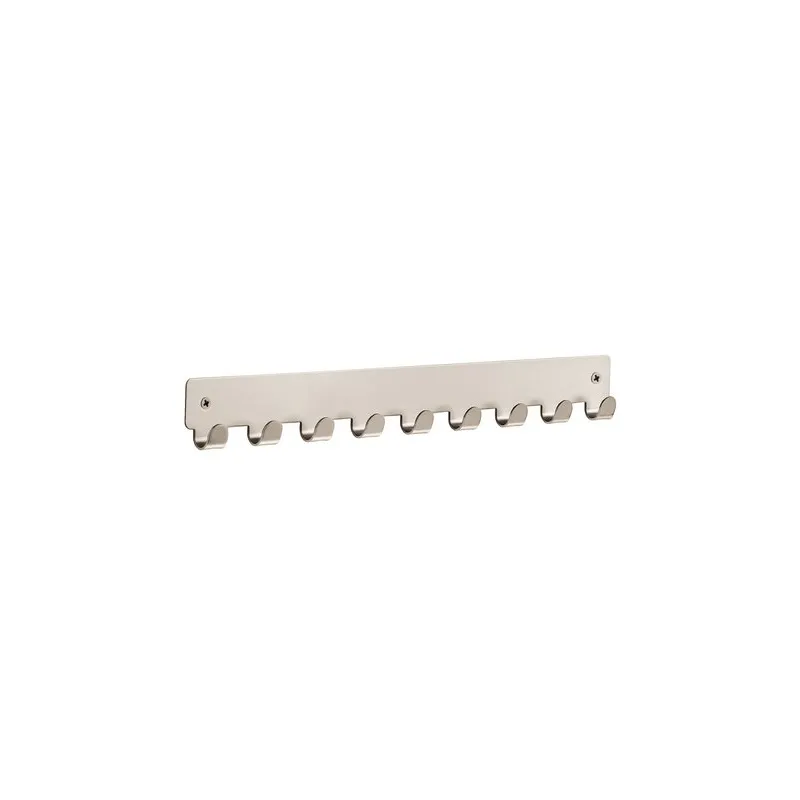 Set di ganci da parete SICILIA 9 / Nichel opaco