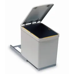Cestino estraibile 300 mm – 1×16 L / Grigio