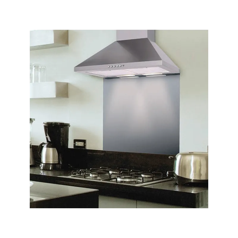 Paraschizzi in vetro per piano cottura / Bianco RAL 9003