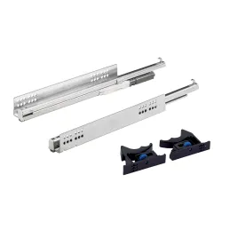 Cassetto ad estrazione totale nascosta QUADRO V6 con ammortizzazione e clip / 30 kg