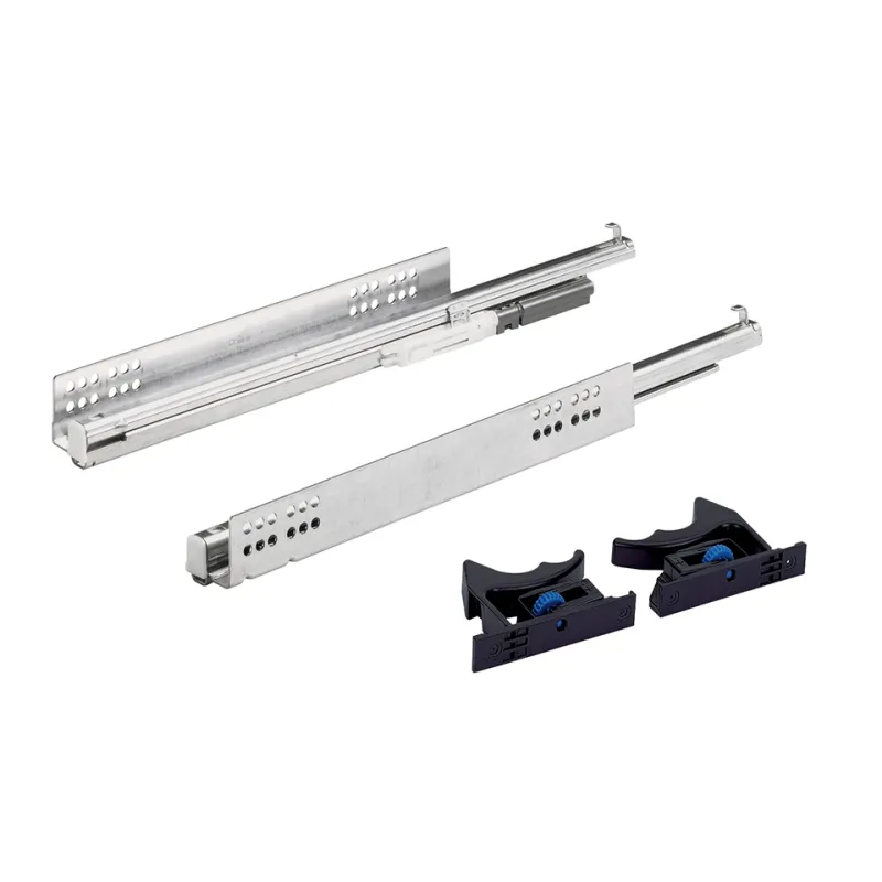 Cassetto ad estrazione totale nascosta QUADRO V6 con ammortizzazione e clip / 30 kg