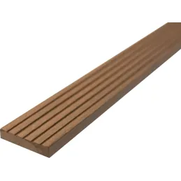 Profilo di finitura WPC Gardin Natur / Teak dorato