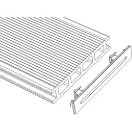Set di tappi terminali per WPC Gardin Natur - 10 pz / Teak dorato