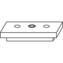 Clip per decking WPC ProFi Deck – 100 pezzi / Nero