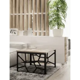 Gambe per tavolino da salotto MATILDA Nero / Coppia