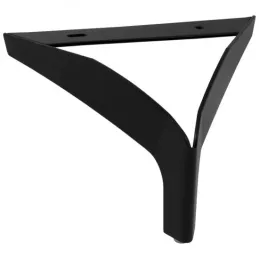 Piedino per mobili DELTA / Nero opaco