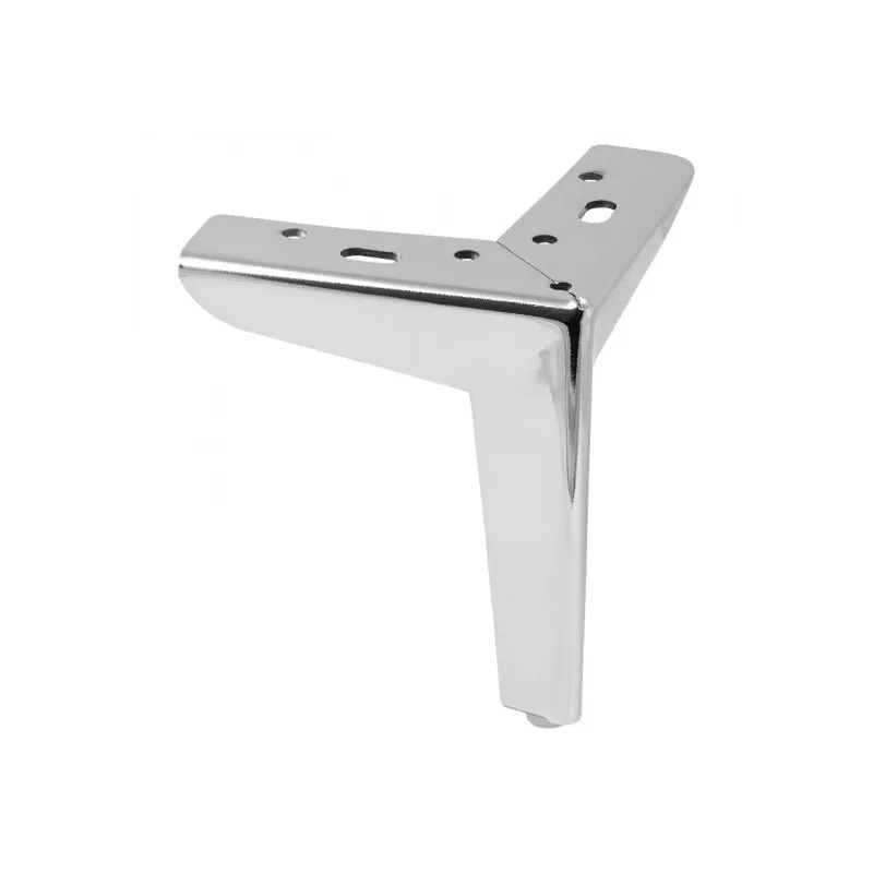 Piedino per mobili LAMBDA / Cromo lucido